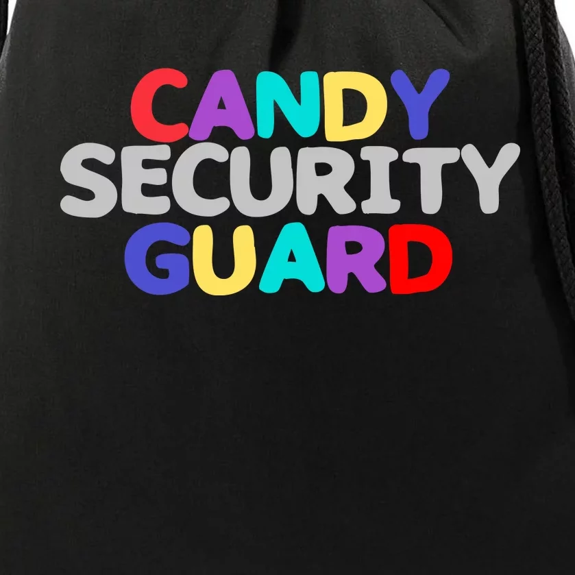 Candy Security Guard Drawstring Bag