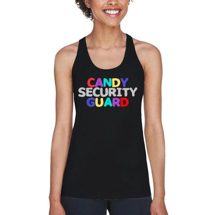 Candy Security Guard Women's Racerback Tank