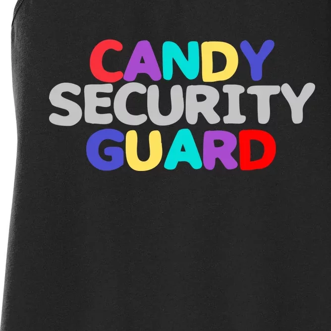 Candy Security Guard Women's Racerback Tank