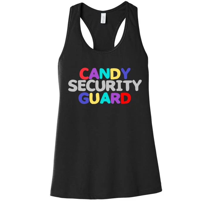 Candy Security Guard Women's Racerback Tank