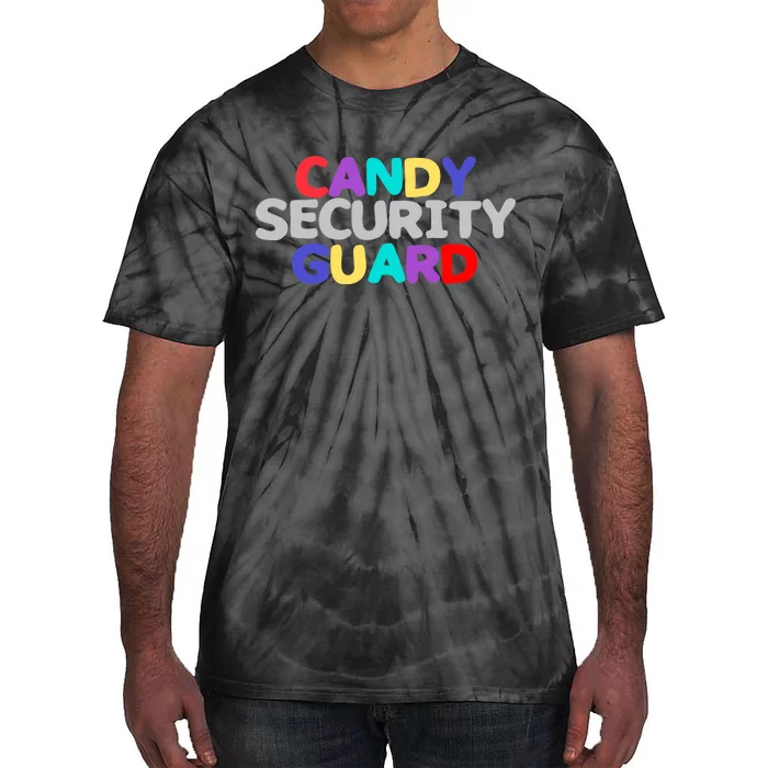 Candy Security Guard Tie-Dye T-Shirt