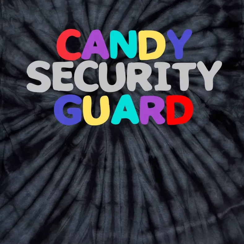 Candy Security Guard Tie-Dye T-Shirt