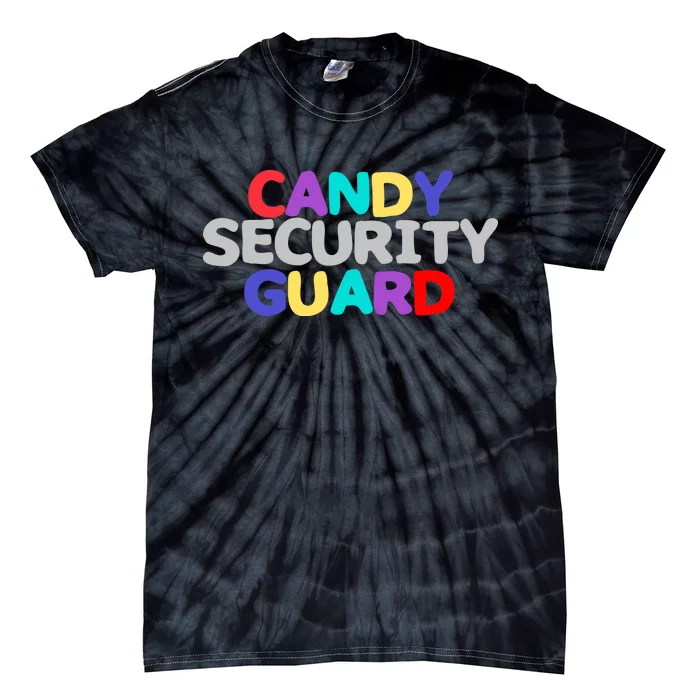 Candy Security Guard Tie-Dye T-Shirt