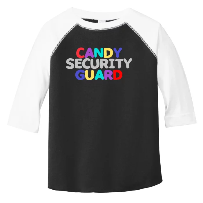 Candy Security Guard Toddler Fine Jersey T-Shirt