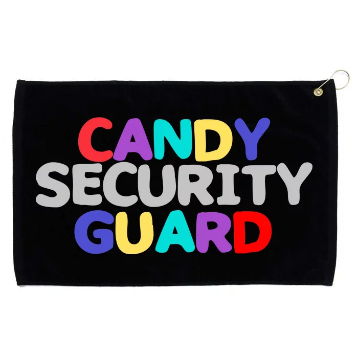 Candy Security Guard Grommeted Golf Towel