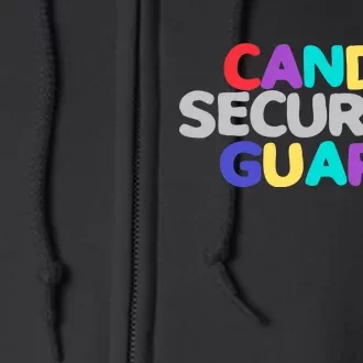 Candy Security Guard Full Zip Hoodie