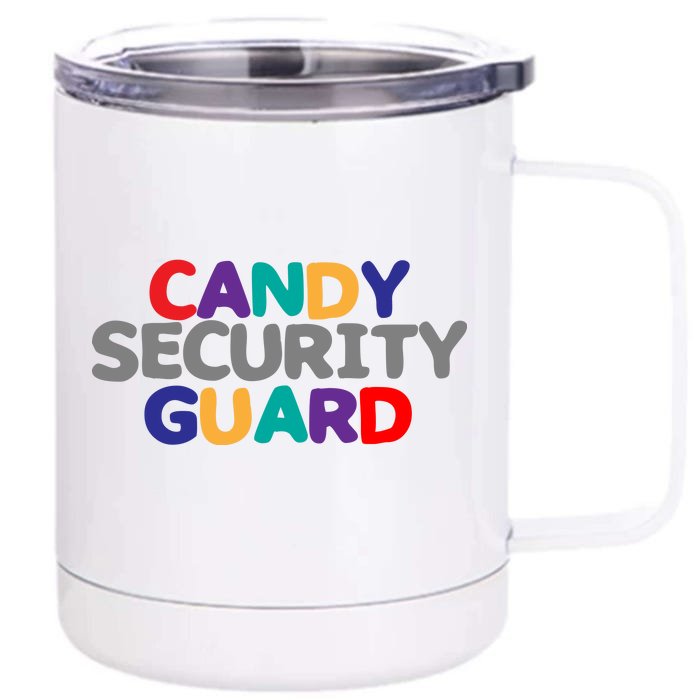 Candy Security Guard Front & Back 12oz Stainless Steel Tumbler Cup