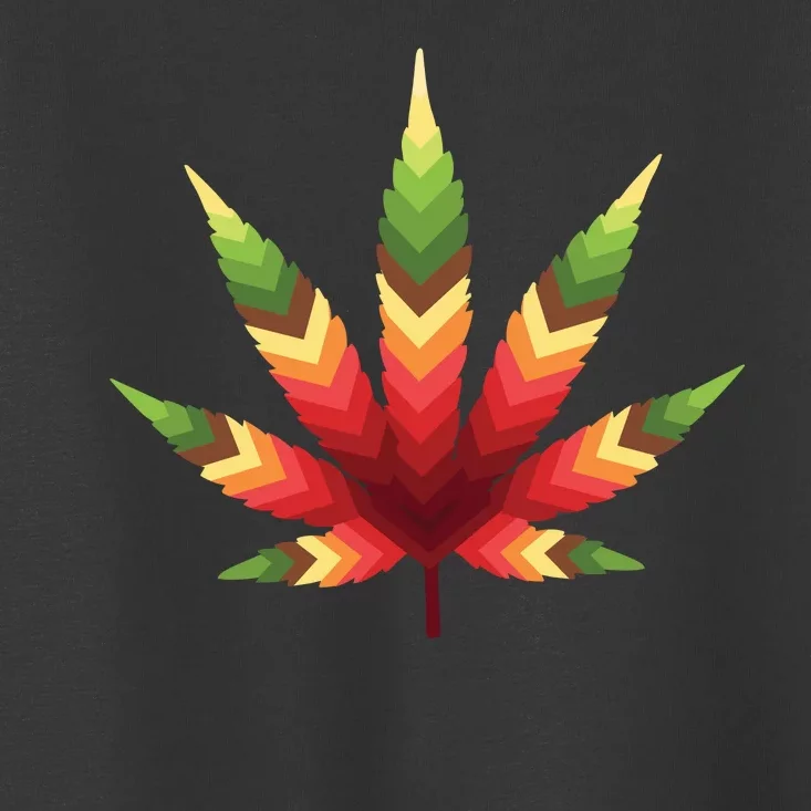 Cannabis Leaf Toddler T-Shirt