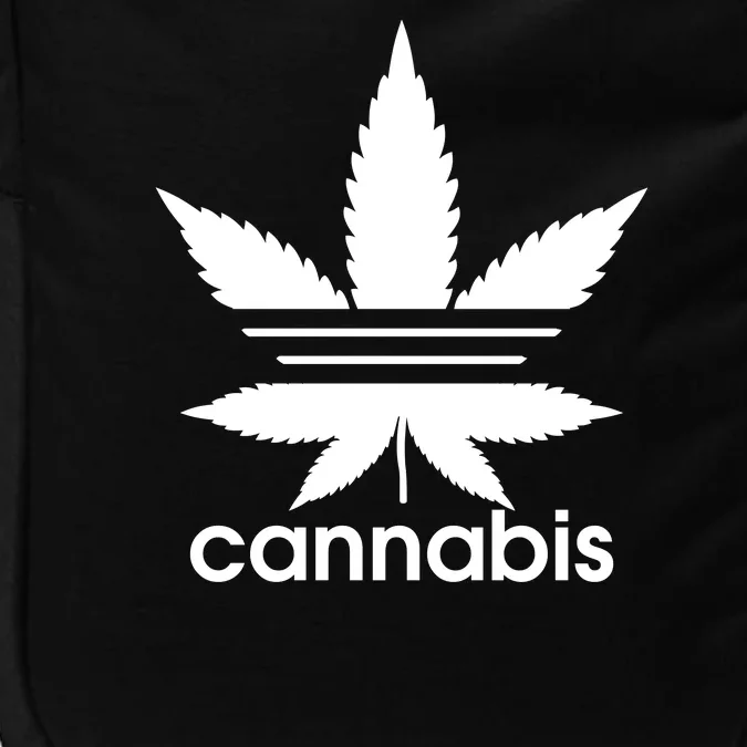 Cannabis Sports Logo Impact Tech Backpack