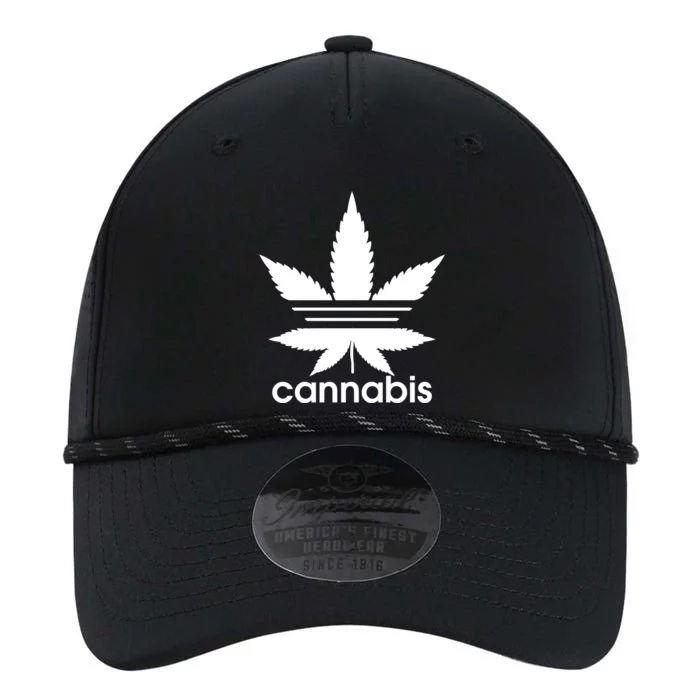 Cannabis Sports Logo Performance The Dyno Cap