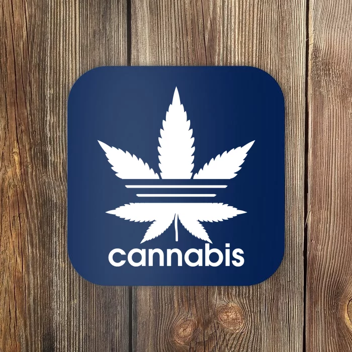 Cannabis Sports Logo Coaster