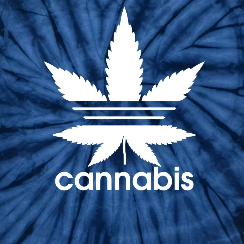 Cannabis Sports Logo Tie-Dye T-Shirt