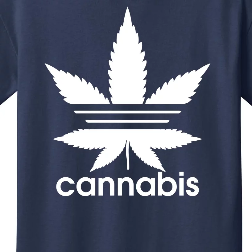 Cannabis Sports Logo Kids T-Shirt