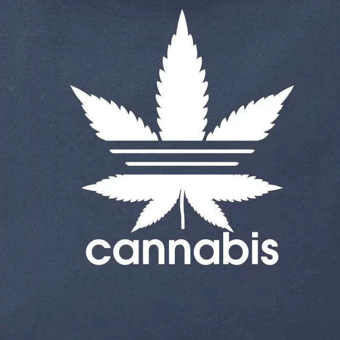 Cannabis Sports Logo Zip Tote Bag