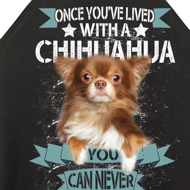 Can't Live Without A Chihuahua Women’s Perfect Tri Rocker Tank