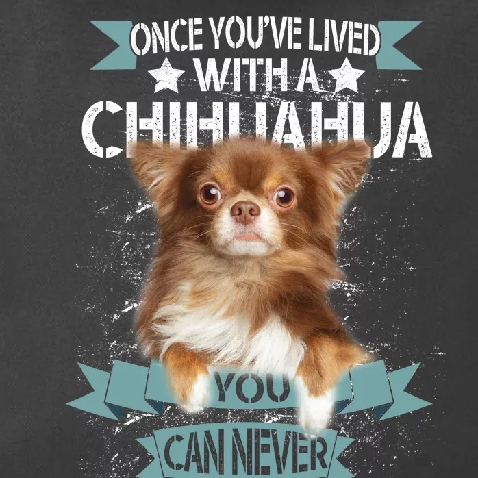 Can't Live Without A Chihuahua Zip Tote Bag