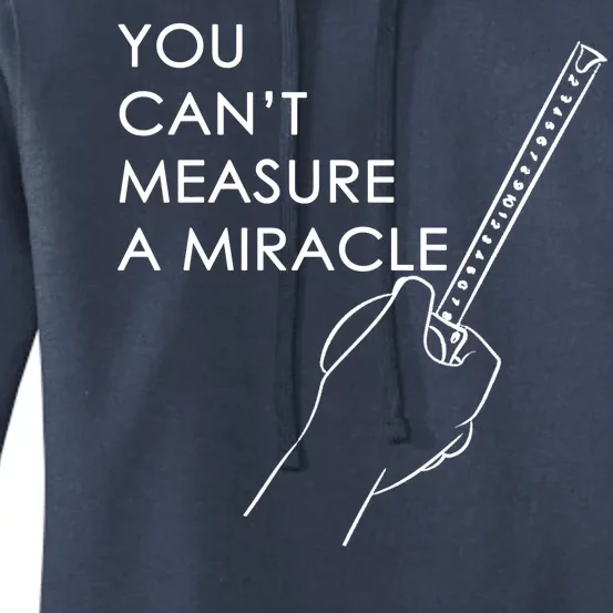 Can't Measure A Miracle Women's Pullover Hoodie