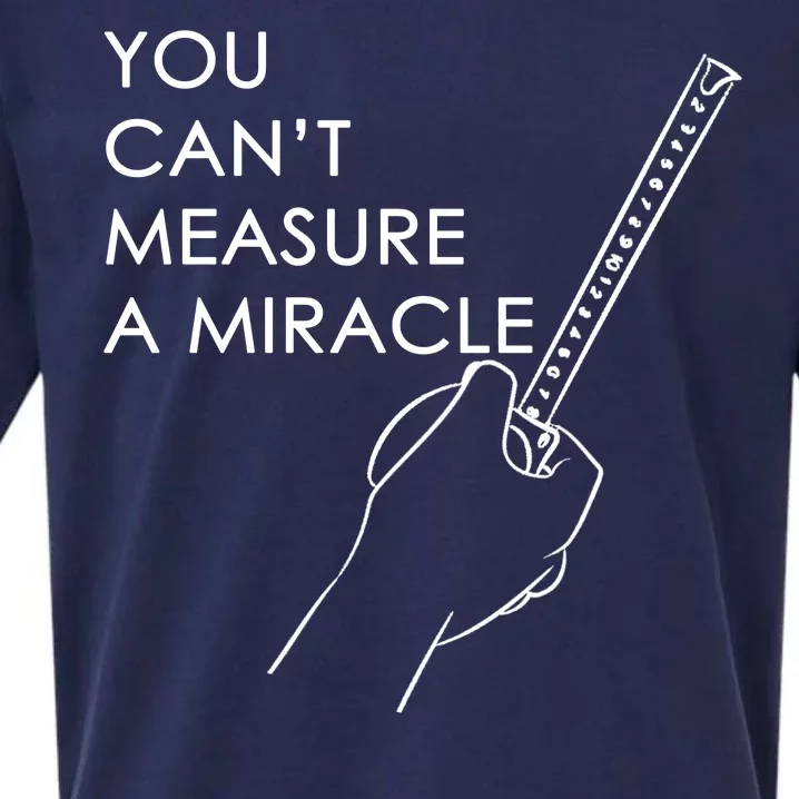 Can't Measure A Miracle Sueded Cloud Jersey T-Shirt