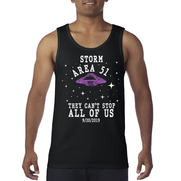 Cant Stop Us All Storm Area 51 Tank Top