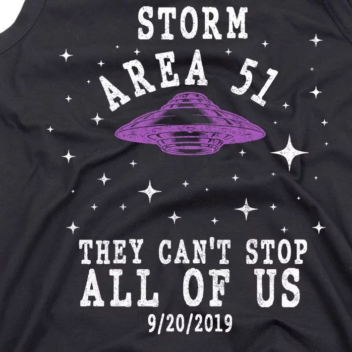 Cant Stop Us All Storm Area 51 Tank Top