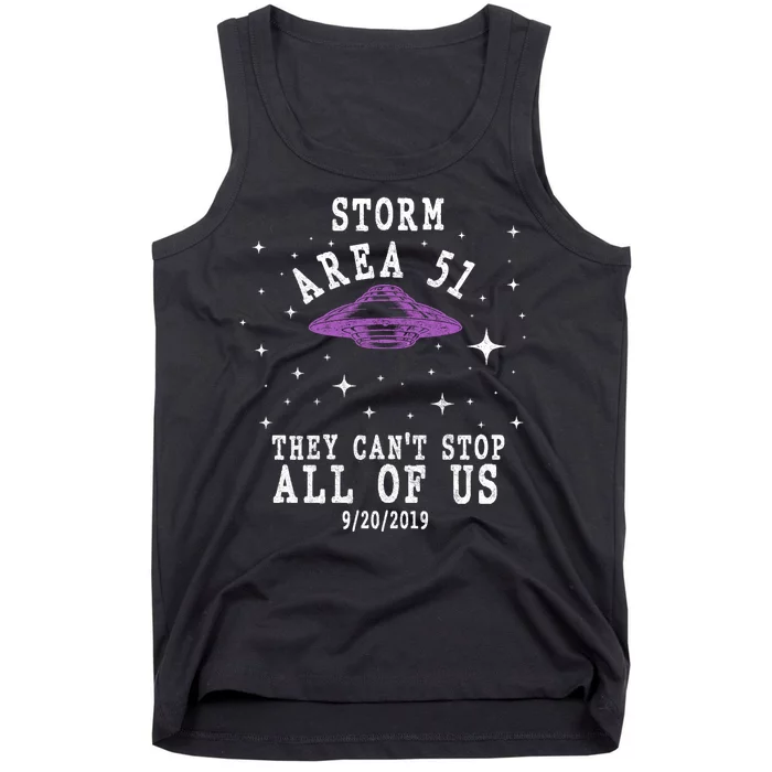 Cant Stop Us All Storm Area 51 Tank Top