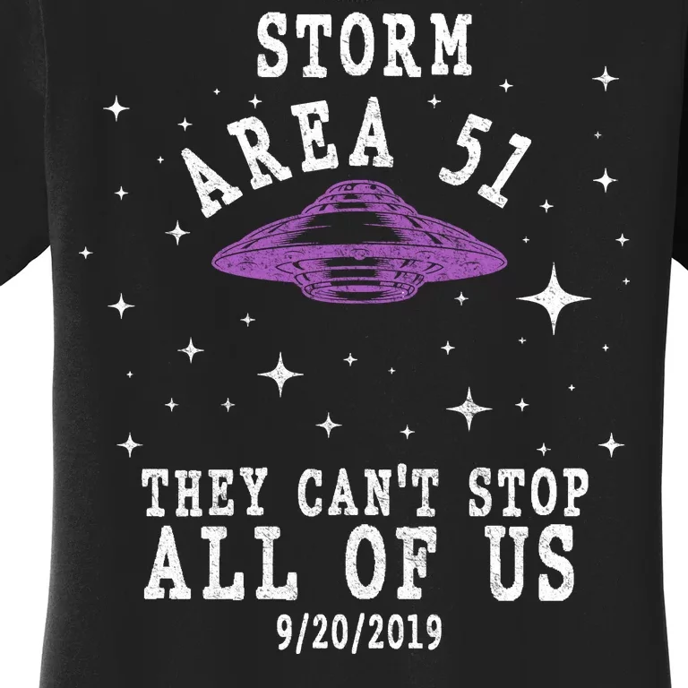 Cant Stop Us All Storm Area 51 Women's T-Shirt