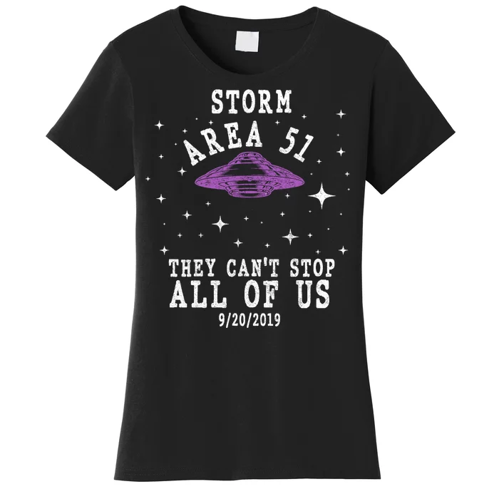 Cant Stop Us All Storm Area 51 Women's T-Shirt