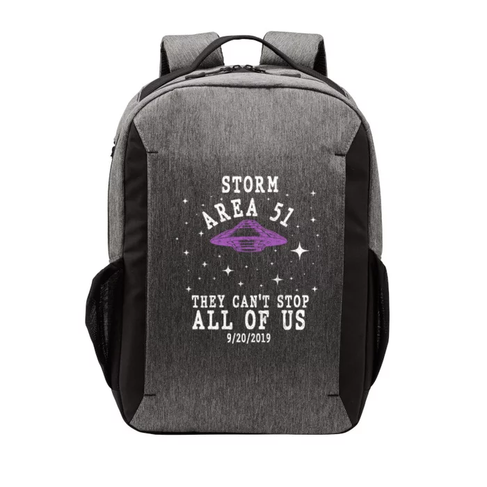 Cant Stop Us All Storm Area 51 Vector Backpack