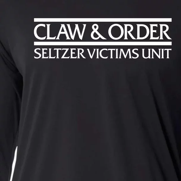 Claw And Order Seltzer Victims Unit Cooling Performance Long Sleeve Crew