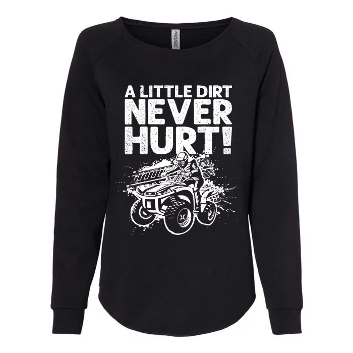 Cool ATV Off Road 4 Wheeler Bike Quad Racing Womens California Wash Sweatshirt