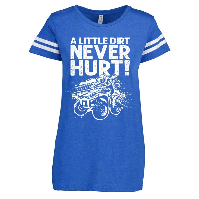 Cool ATV Off Road 4 Wheeler Bike Quad Racing Enza Ladies Jersey Football T-Shirt