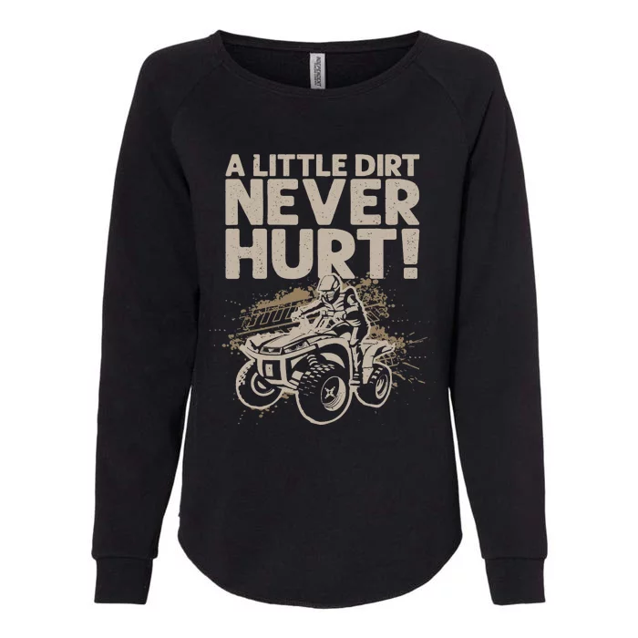 Cool ATV Off Road 4 Wheeler Bike Quad Racing Womens California Wash Sweatshirt