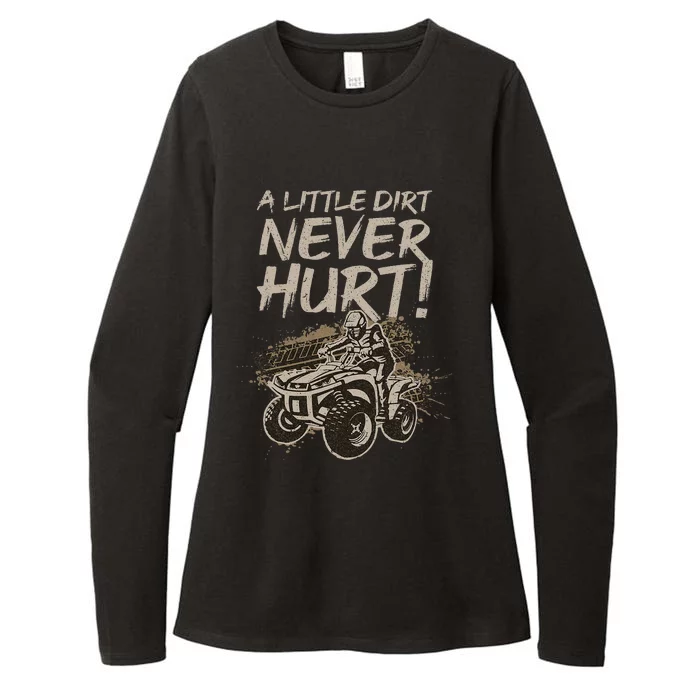 Cool Atv Off Road 4 Wheeler Bike Quad Racing Womens CVC Long Sleeve Shirt