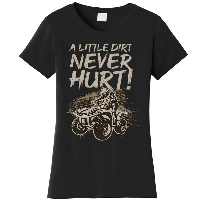 Cool Atv Off Road 4 Wheeler Bike Quad Racing Women's T-Shirt