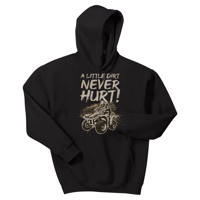 Cool Atv Off Road 4 Wheeler Bike Quad Racing Kids Hoodie