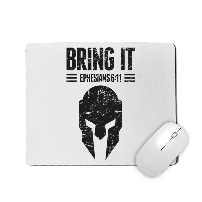 Cool Armor Of God Ephesians 611 Christianity Mousepad