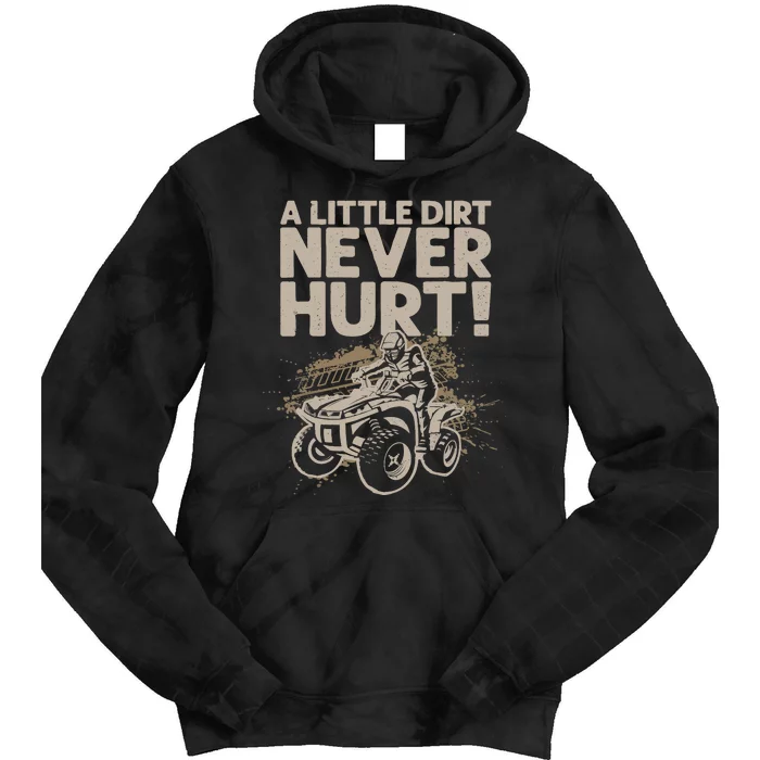 Cool ATV Off Road 4 Wheeler Bike Quad Racing Tie Dye Hoodie