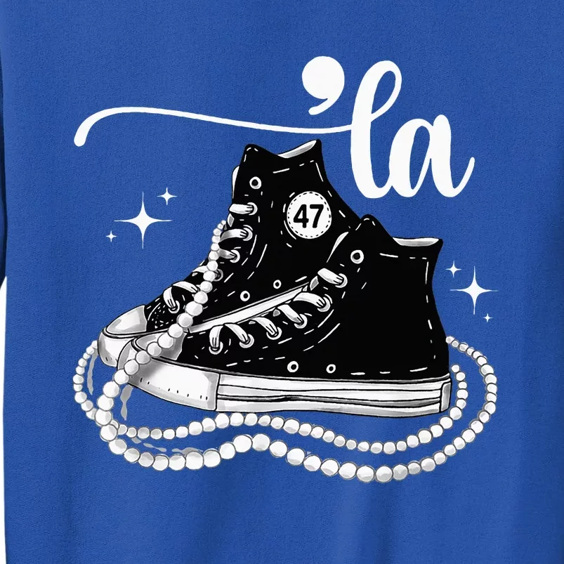 Chucks And Pearls I Understand The Assignment 2024 Tall Sweatshirt