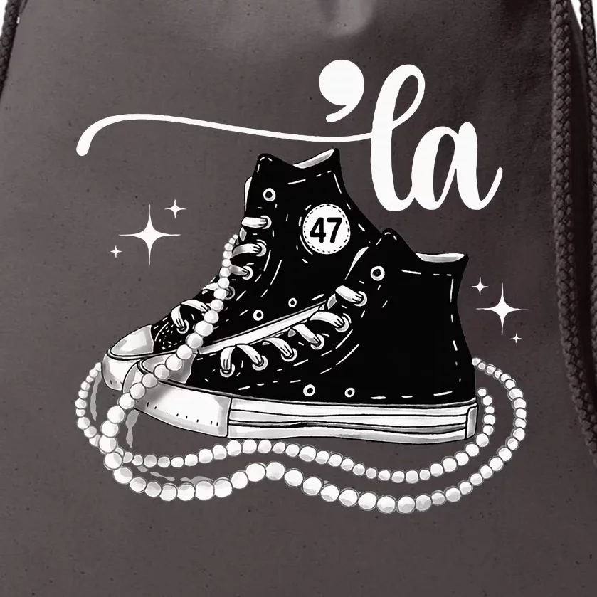 Chucks And Pearls I Understand The Assignment 2024 Drawstring Bag