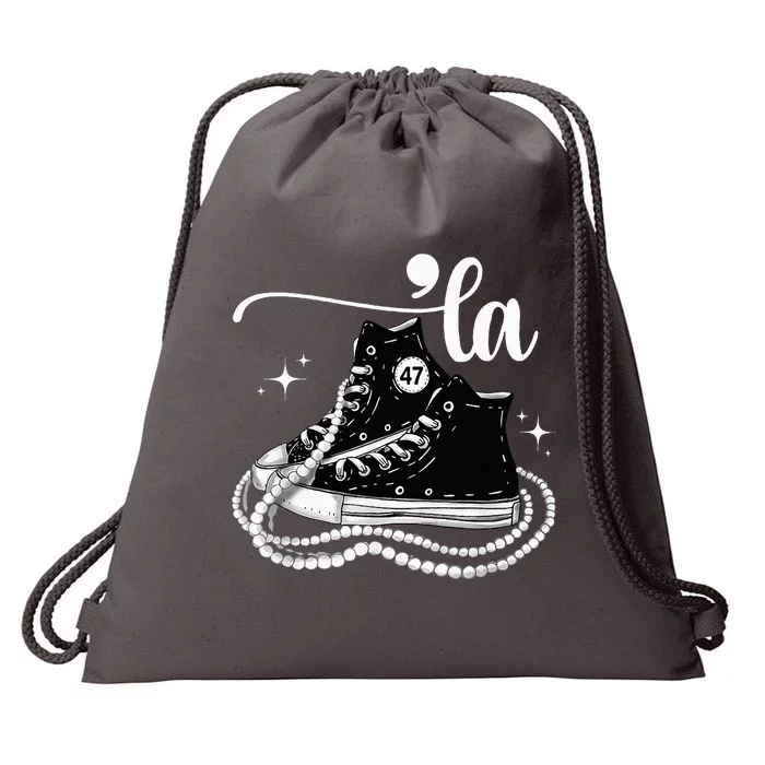 Chucks And Pearls I Understand The Assignment 2024 Drawstring Bag