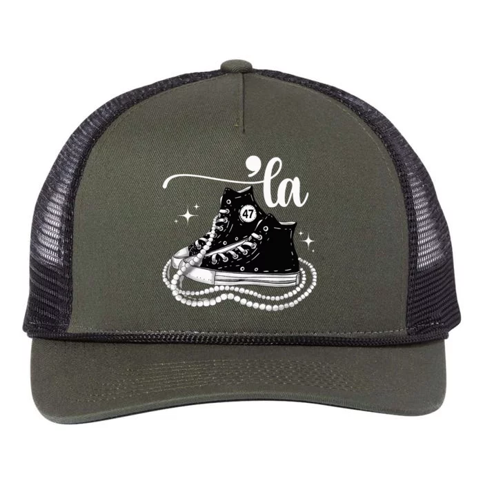 Chucks And Pearls I Understand The Assignment 2024 Retro Rope Trucker Hat Cap