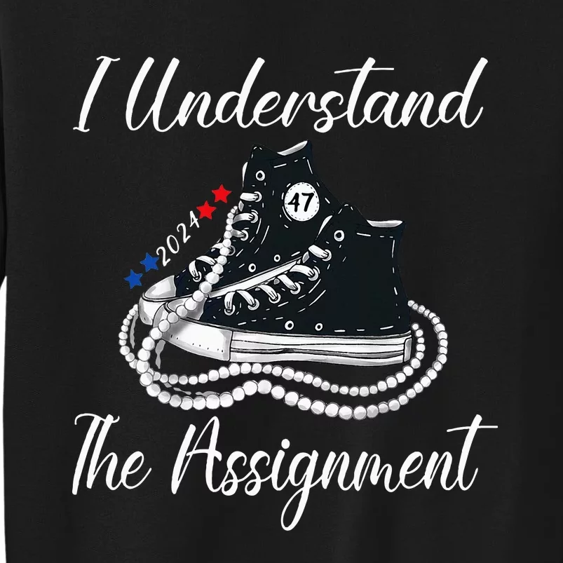 Chucks And Pearls Election 2024 I Understand Theignment Sweatshirt