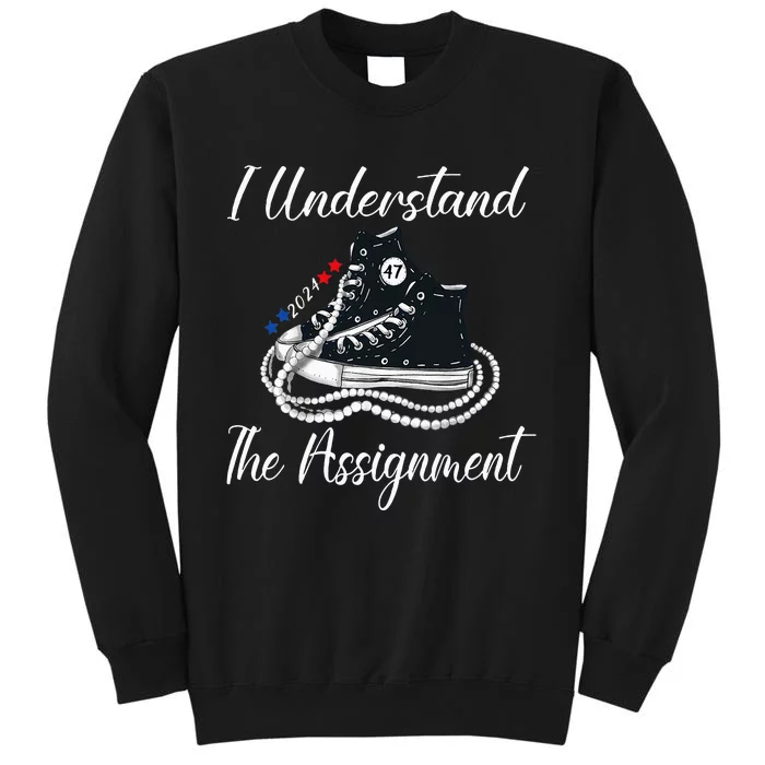 Chucks And Pearls Election 2024 I Understand Theignment Sweatshirt