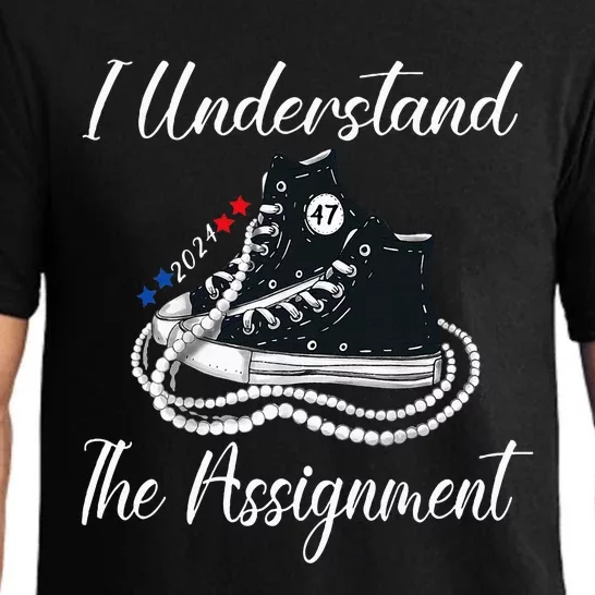 Chucks And Pearls Election 2024 I Understand Theignment Pajama Set