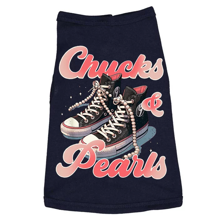 Chucks And Pearls IM With Her Kamala Doggie Tank