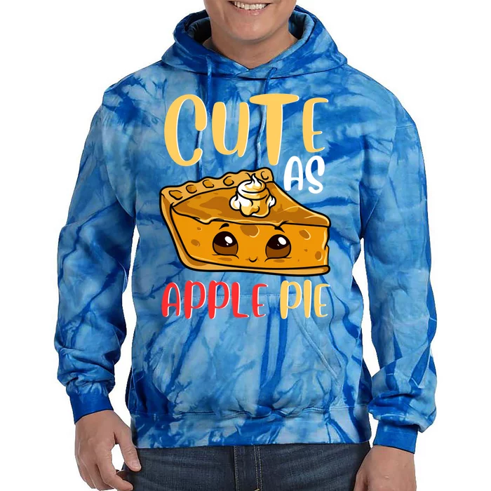 Cute Apple Pie Day Great Gift Tie Dye Hoodie