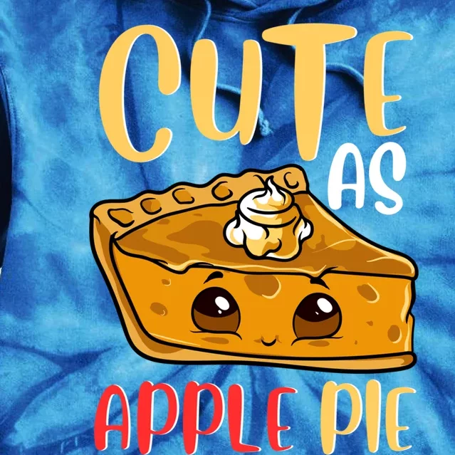 Cute Apple Pie Day Great Gift Tie Dye Hoodie