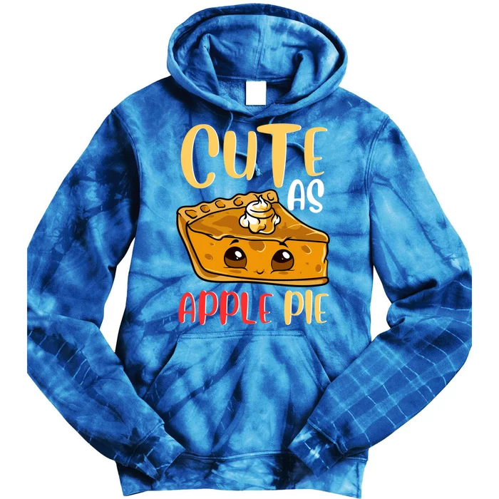 Cute Apple Pie Day Great Gift Tie Dye Hoodie