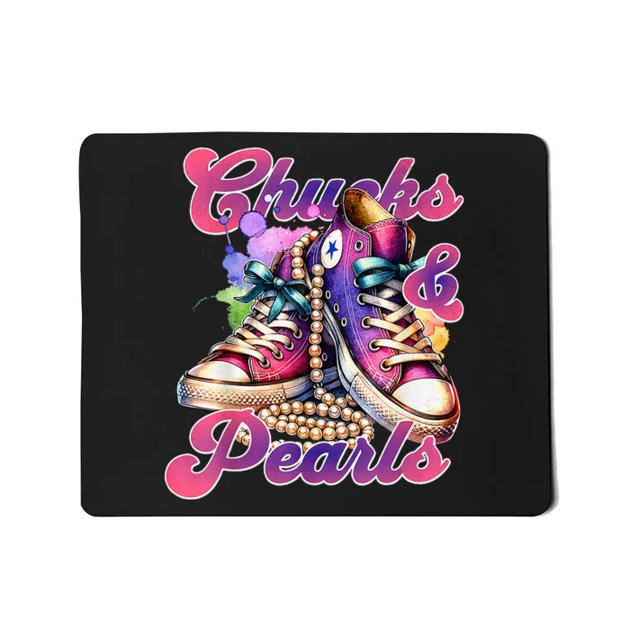 Chucks And Pearls 2024 Mousepad