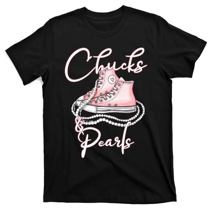 Chucks And Pearls T-Shirt